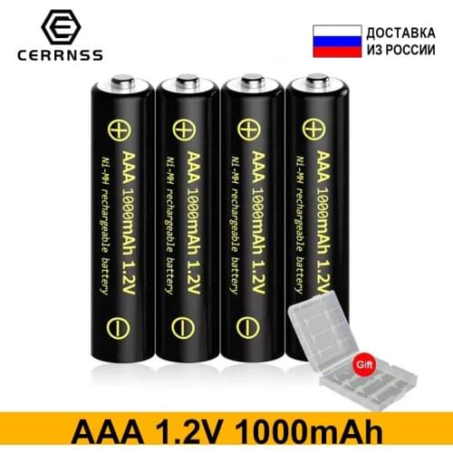 4-20pcs AAA Battery 1.2V Ni-MH AAA Rechargeable Batteries 1000mAh 3A aaa Replacement Ni MH Battery For Camera Flashlight
