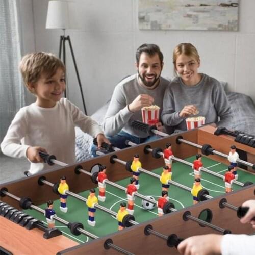 4 In 1 Multiplayer Table Football Ping Pang Ball Hockey And Billiards Match Set Gift Toy Party For Adult Kids Game Room HWC