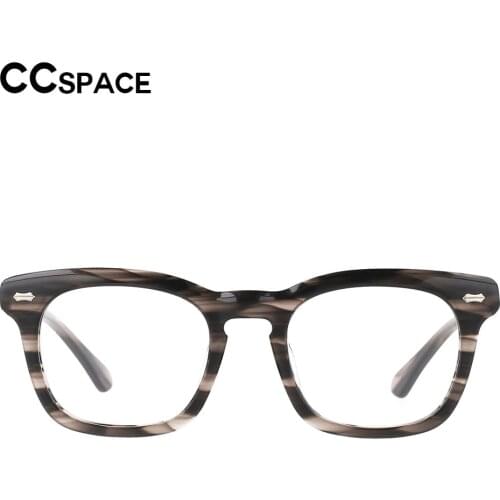 53149 Acetate Men Womens Eyewear Square Vintage Retro Male Female Computer Glasses