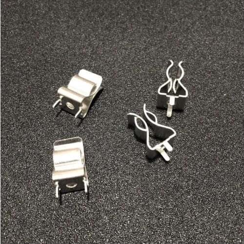 6pcs/Lot Copper Fuse Tube Clamp 10x38 10x35 10x85 mm Special Fuse Core Base Fuse Holder Brand New