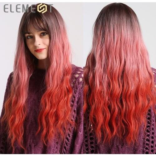 Розовые парики ELEMENT China At AliExpress