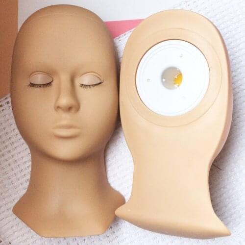 Beautiful Mannequin Head For Eyelash Practise Lash Extension Kit With Mannequin Head Training Lash Mannequin Head Kit Supplies