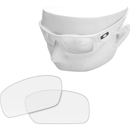 OOWLIT Replacement Lenses of HD Clear for-Oakley Crankshaft OO9239 Sunglasses