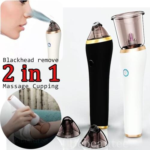 Sucker Clove Cupping Massage 2 in 1 Device to Remove Black Dot Draws Take Remocedor Blackhead Multifuncional Cleaning Instrument