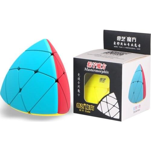 Qiyi 3x3 Mastermorphix Rice Dumpling Magic Cube Bricks Block Brain Teaser New Year Gift Toys for Children