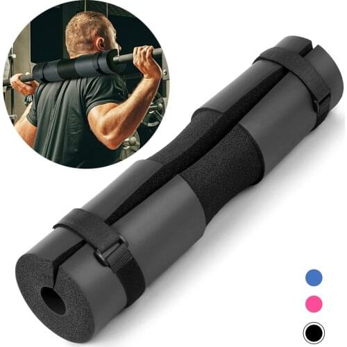Barbell Shoulder Pad Weightlifting Shoulder Protecter Foam Squat Pad Gym Pull Up Gripper Equipment Hip Thrusts Squats and Lunges