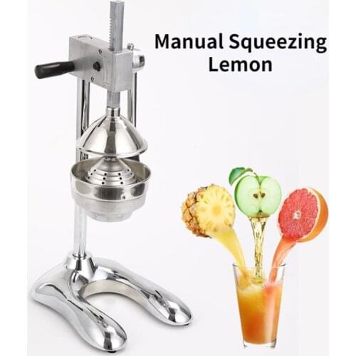 Stainless Steel Juicer Manual Lemon Juicer Commercial Kitchen Fruit Press Squeez Lemoning Manual Fruit Juicer Kitchen Tools