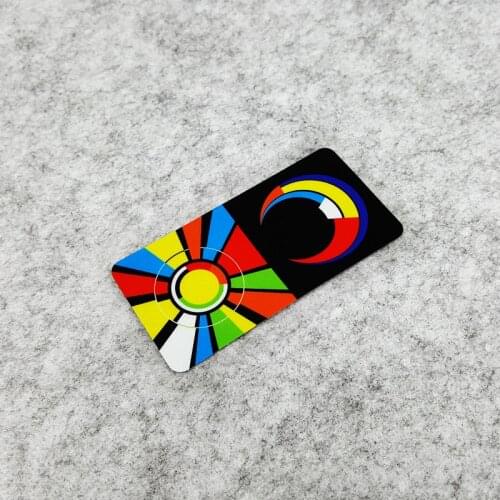 NO.S100 Sun Moon Valentino Reflective Motorcycle Stickers and Decals Rossi Waterproof Motorcycle Helmet Stickers