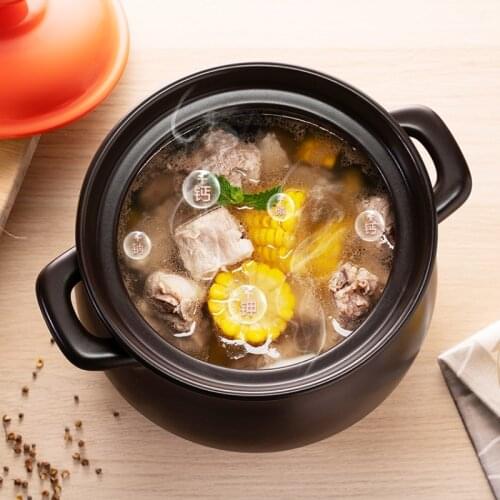 Traditional chinese soup pot non stick ceramic cooking pot hime kitchen soup pot stew pot kitchenware panelas cookware BC50TG