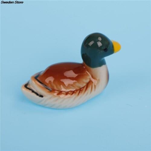 1 Piece Shelf Rack Ceramic Chopsticks Duck Stand Holders Porcelain Chopstick Fork Spoons Rest Flatware
