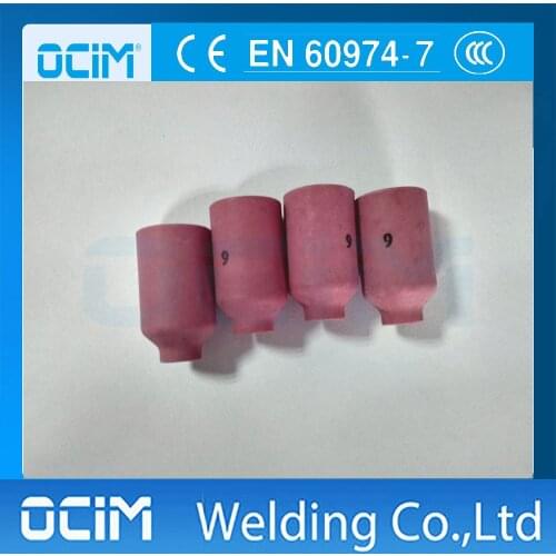 10pcs TIg alumina nozzle 54N16 #6 Fit welding torch WP/SR 17 18 16