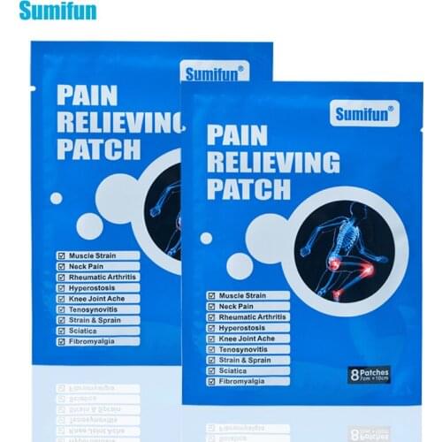 Sumifun 24Pcs Chinese Pain Relief Patch Medical Herbal Back Neck Muscle Arthritis Orthopedic Plasters D0661