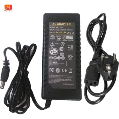 12V 6A AC Adapter Power supply for SKYRC Balance Charger 50W B6 V2 Imax B6 / mini