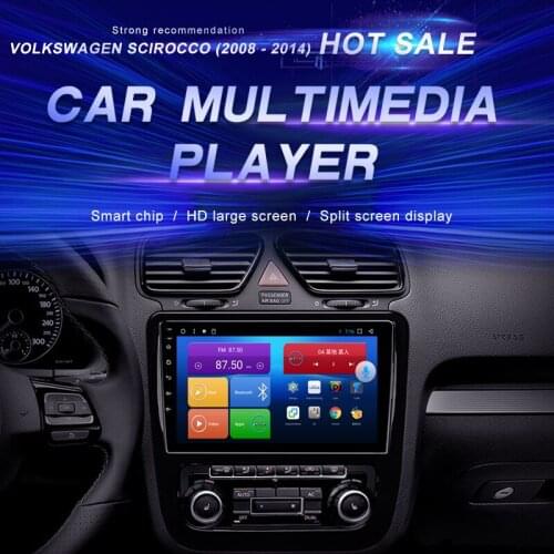 Android Car DVD For Volkswagen Scirocco (2008 - 2014) Car Radio Multimedia Video Player Navigation GPS Android10.0 Double Din