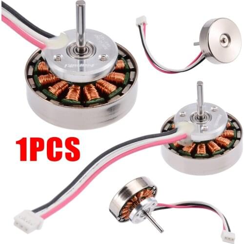 DC 5V-12V Brushless Rare Earth Motor 16-Pole 3 Phase External Rotor Motor Outer Rotor For Car Quadcopter