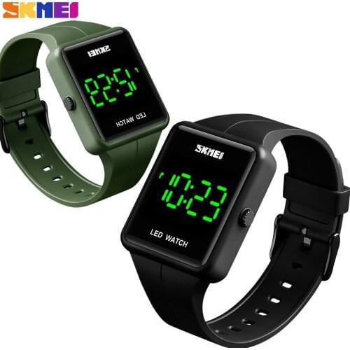 SKMEI Outdoor Sports Watch Man Women Luxury LED Light Electronic Digital Alarm Clock Military Waterproof WristWatch Montre Homme