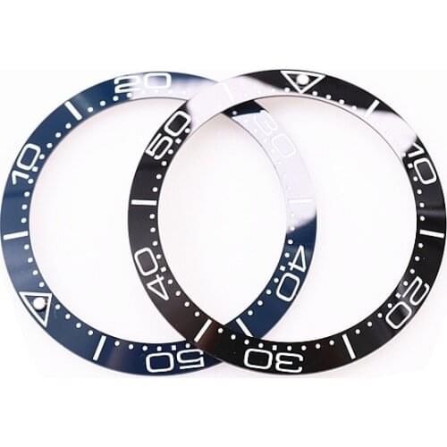 High Quality Ceramic Insert 38mm Dial For Omega Bezel SeaMaster 300m Watch Face Watches Replace Accessories Parts Colorful Ring