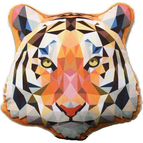 Children Plush Toy pillow animal tiger dog lion cat Baby Kids Stuffed Toy for Christmas Birthday Gift