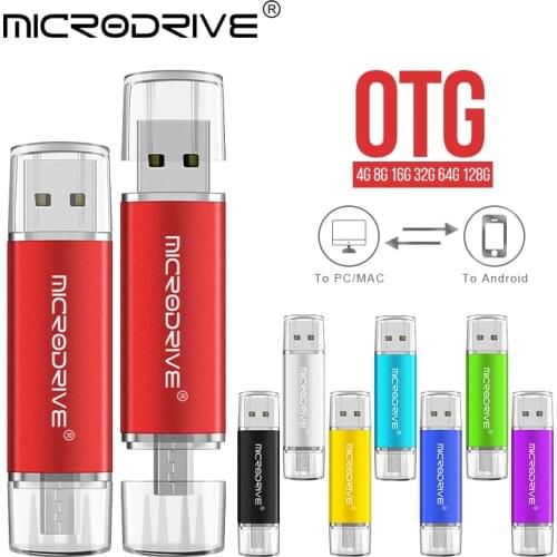 Colorful OTG USB Flash Memory Stick 8GB 16GB 32GB Pendrive 4GB 8GB 64GB 128GB U Disk USB Flash Drive For Computer/Android Phone