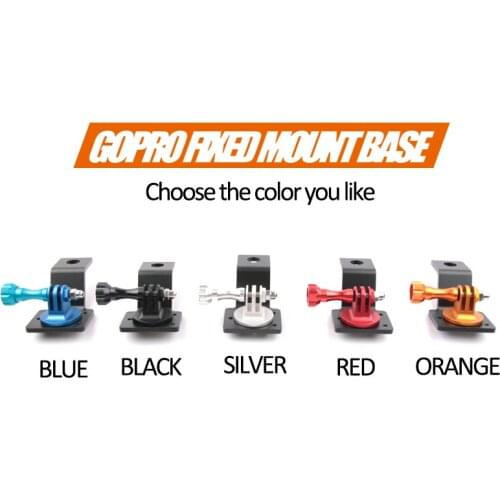 Action Camera Bracket Motorcycle Rear-view Mirror Mounting Bracket Quick Release Buckle Mount for GoPro Hero 9/8/7/6/5