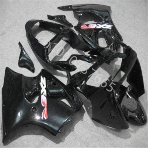 New Injection Fairing Kit Bodywork for Kawasaki Ninja ZX6R 00 01 02 Ninja ZX6R 2000-2002Ninja ZX6R00-02 black Fairing