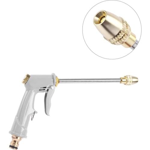 New High-Pressure Metal Water Spray Gun Car Washer Clean Sprayer Garden Hose Water Gun Sprinkler Foam Water Gun For The Garden
