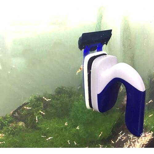 S/M/L/XL Floating Magnetic Brush Aquarium Fish Tank Glass Algae Scraper Cleaner Tool Aquarium Magnetic Cleaner Magnets Brush