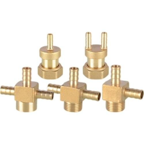 All copper pagoda shunt union 1/2 3/4 internal and external wire one-off two-way three-way four-way water pipe gas joint