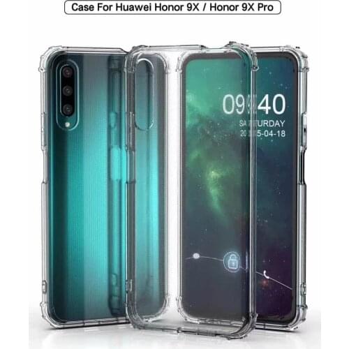 Shockproof Soft Case For Huawei Honor 9X Pro Cover Military level Anti-knocked Case for Huawei Honor 10 Lite Silicon Coque Cape