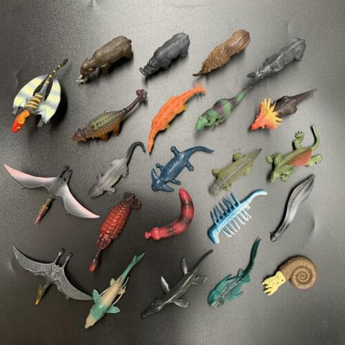 Pvc figure Simulation Animal Dinosaur Blue Devil Dragon