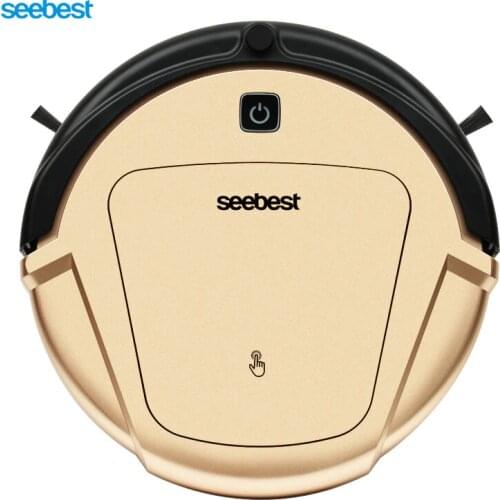 Seebest D750 TURING 1.0 Gyroscope Navigation Vacuum Clean Robot with Water Tank and Planned Clean Route, Robot Vacuum Cleaner