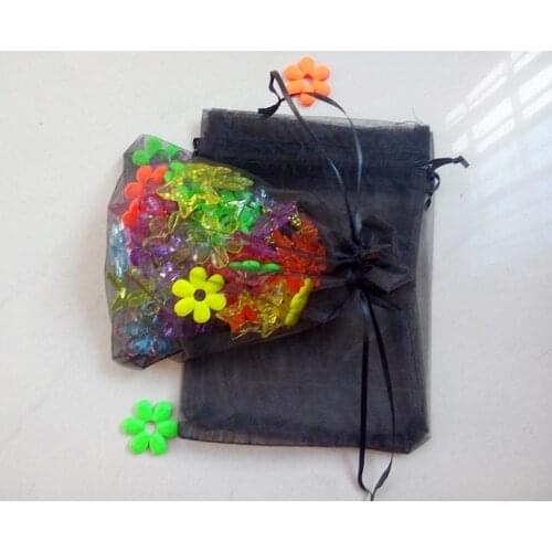 100pcs Organza Bag 20x30cm Drawstring Pouch Wedding/birthday/christmas Gift Bags For Jewelry Packaging Display Bags Storage Bag
