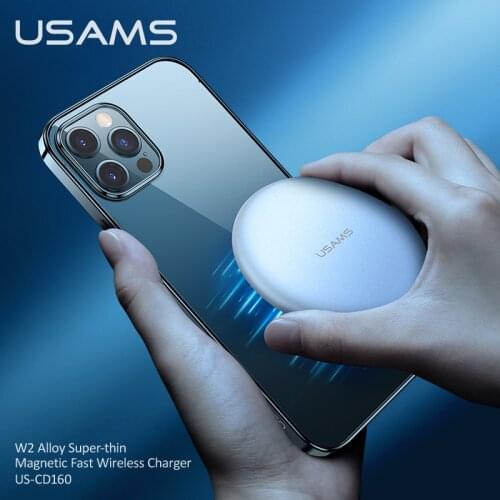 USAMS Magnetic Wireless Chargers For Mobile Phones