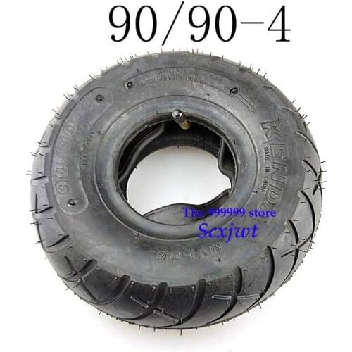 High Quality 90/90-4 3.00-4 Gas/Electric Scooter Tires and inner tube 10 inch On-road Tyres (Scooter Parts & Accessories )