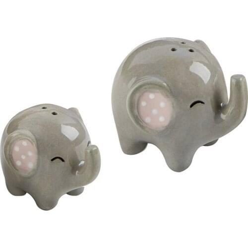 2x Elephant Shape Spice Jars Spice Shaker Spice Jars Table Decoration for BBQ