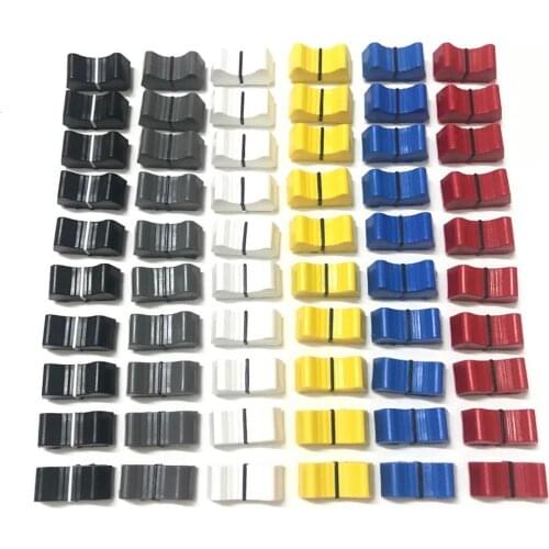 60PCS colorful Slider Fader Knobs replace FOR ALLEN & HEATH XONE 1D 2D 3D 4D 32 62 464 S2