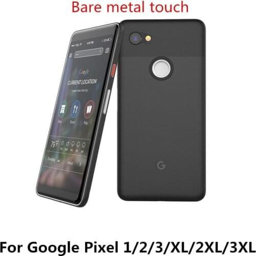 0.4mm Ultra-thin For Google Pixel CASE 1 Pixel2 Pixel 2 3 XL Case With Protector shell frosted Soft PP Phone Back Cover Coque