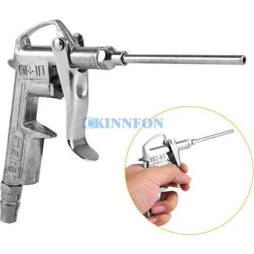 DHL 100PCS DG-10 Air Compressor Dust Duster Trigger Handle 1/4" Compressed Alloy Nozzle Blow Gun