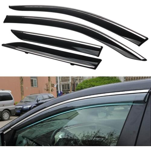 For Toyota CHR C-HR 2016+ New Car Door Window Rain Sun Guard Visor Wind Deflector