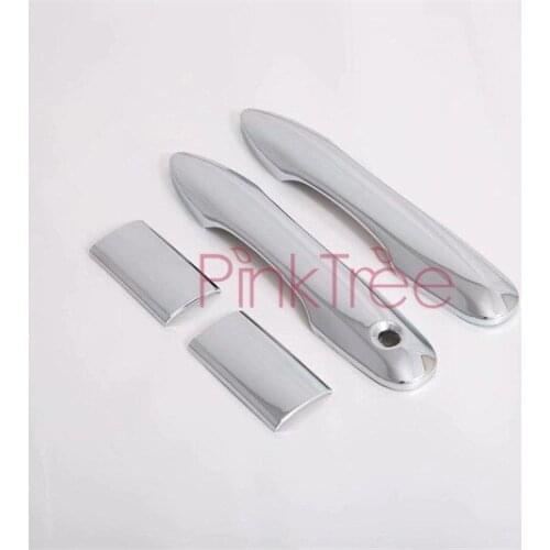 For Toyota Hiace 2019 Chrome Door Handle Cover Trim Car Styling Tuning Accessories