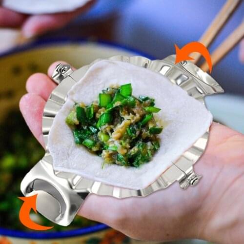 Dumplings Artifact Manual Stainless Steel DIY Dumplings Mold Kitchen Small Tools Dumplings Dumpling Mould Kitchen Tools