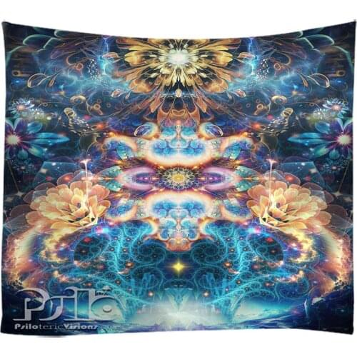Dreamlike Mandala Tapestry Wall Hanging Sandy Beach Throw Rug Blanket Camping Tent Travel Mattress Bohemian Sleeping Pad