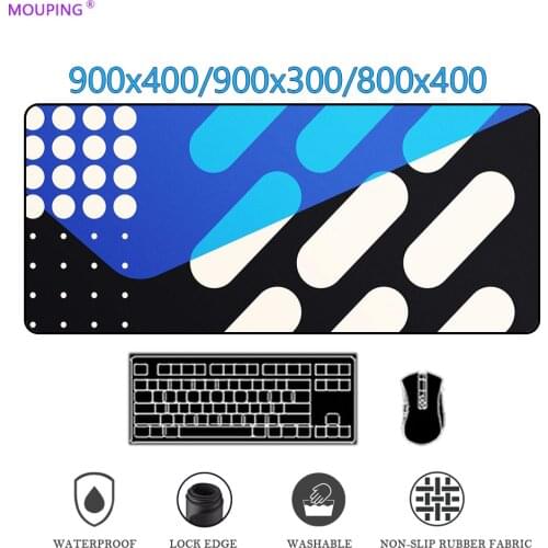 Art Table Rubber Mouse Pad Personalizedg Computer Table Gamer Keyboard GREEN SUMMIT Mausepad 900x400 Carpet Deskmat DropShipping
