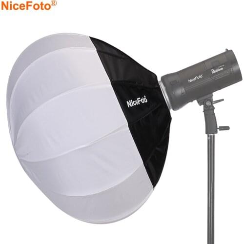 IceFoto 50/65/80cm Collapsible Sphere Softbox Paper Lantern Ball Shape Globe Diffuser w/ Bowens Mount for Studio Flash Strobe