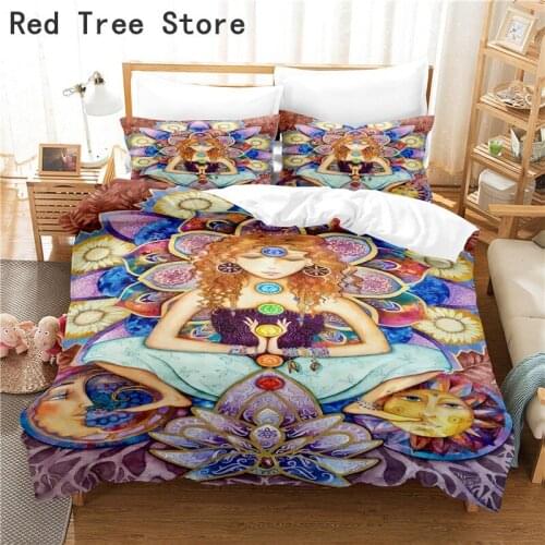 Beautiful Design Bedding Sets Duvet Cover Set 3d Luxury Digital Printing Bed Linen Queen King Single Double Comforter 2/3pcs
