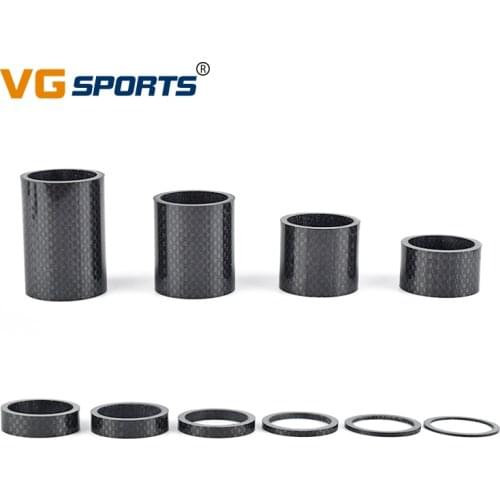 Carbon fiber washer bicycle Stem spacers kit to fix the bicycle MTB accessories 1mm 3mm 5mm 8mm 10mm 15mm 20mm 30mm 40mm 50mm
