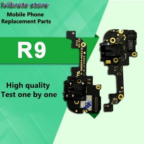 New USB Charging with mic for OPPO R9 Charger Port Dock Connector Flex Cable with Microphone Board For OPPO R9tm OPPOR9 repair