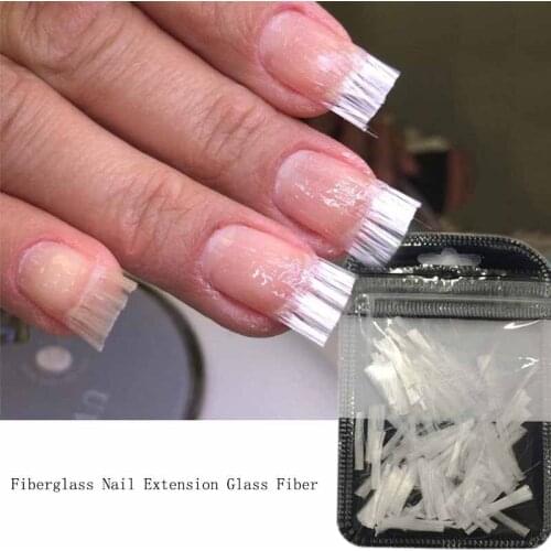 .3cm DIY Professional Salon Manicure Tool Extension UV Gel Acrylic Tip Nail Extension Fiberglass