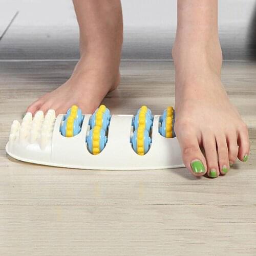 50% Hot Sale Home Resin Foot Massager Roller Relieve Plantar Fasciitis Heel Feet Tool