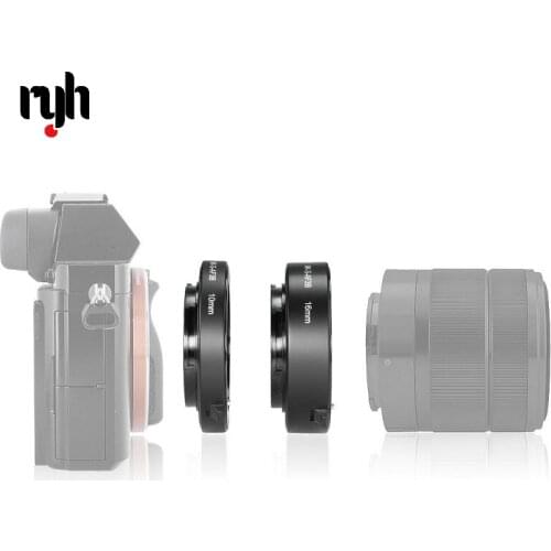 Auto Focus Macro Extension Tube Ring for Sony E-Mount A6300 A6500 A6000 A7 A7II A7III A7SII NEX-7 NEX-6 NEX5R NEX-3N NEX-5